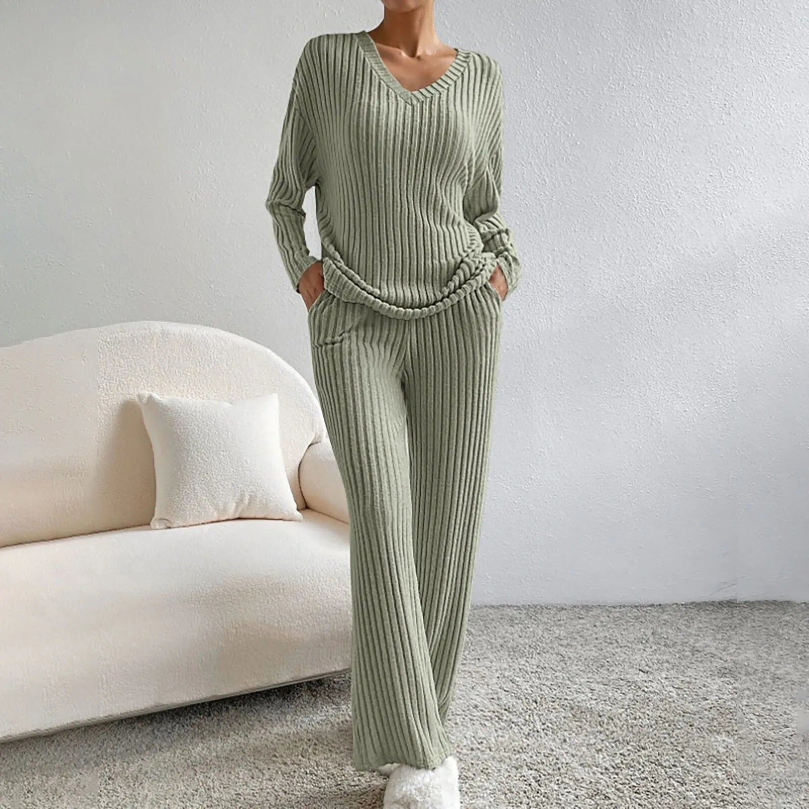 Alinta - Knitted 2-Piece Set