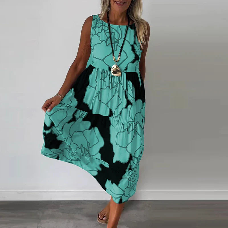 Palma - Sleeveless Maxi Dress for Women