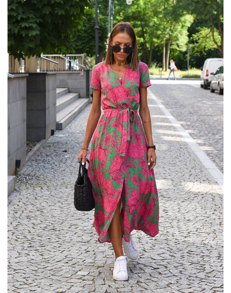 Karen - Elegant Layered Midi Dress