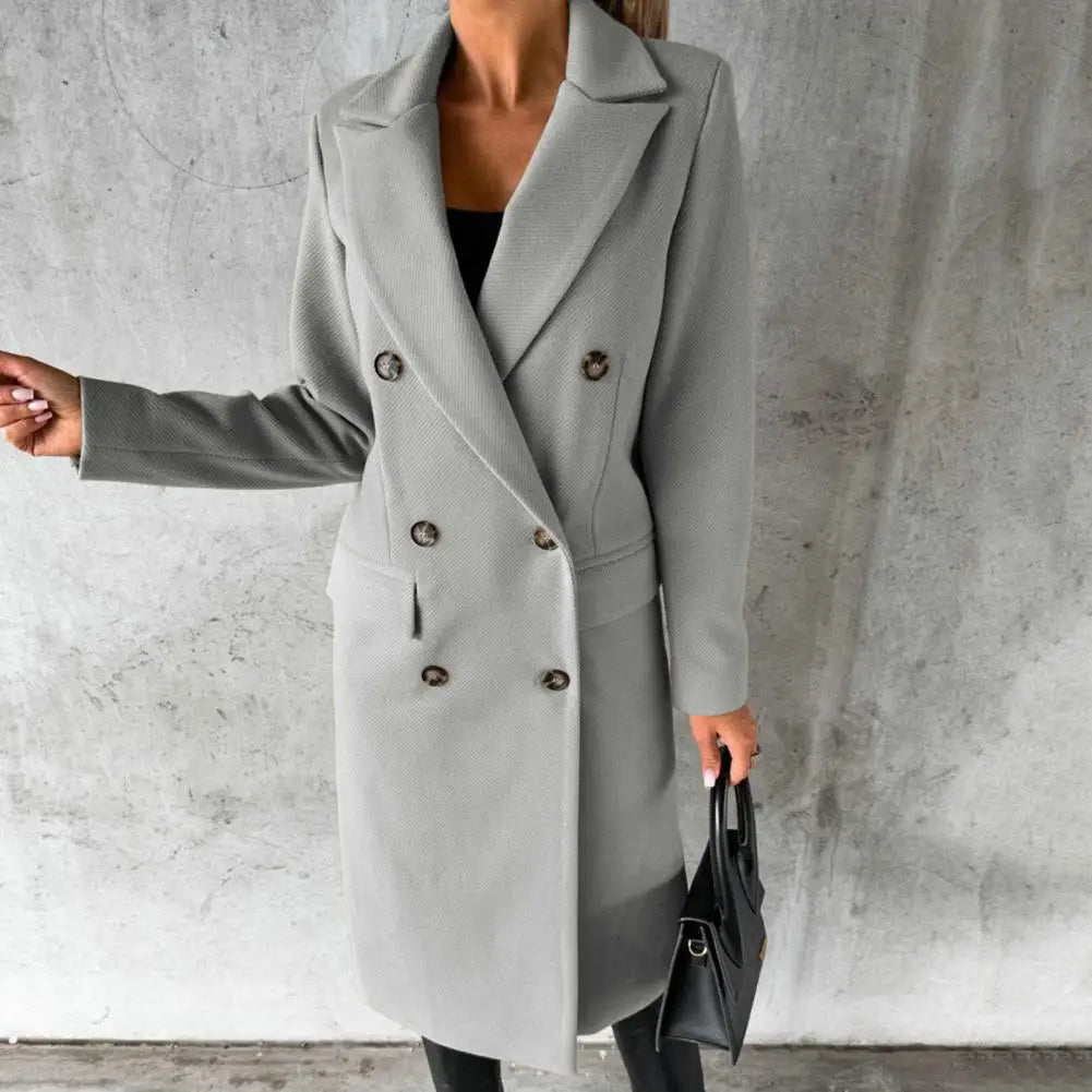 Nyree - Timeless Double-Breasted Coat