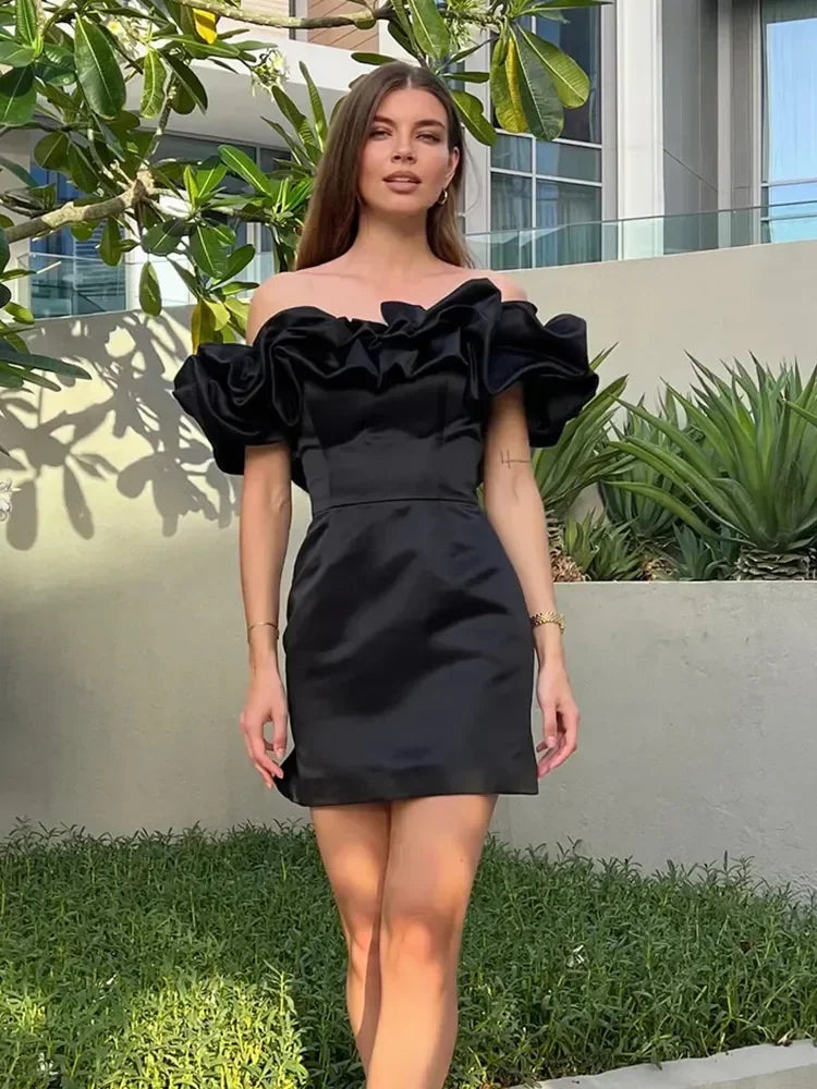 Tessa - Elegant Ruffle Dress