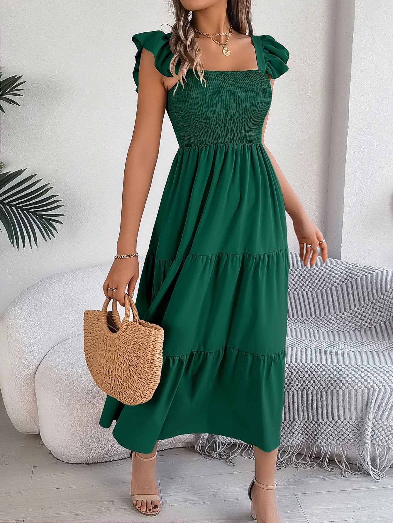 Jolie - Elegant Tiered Dress