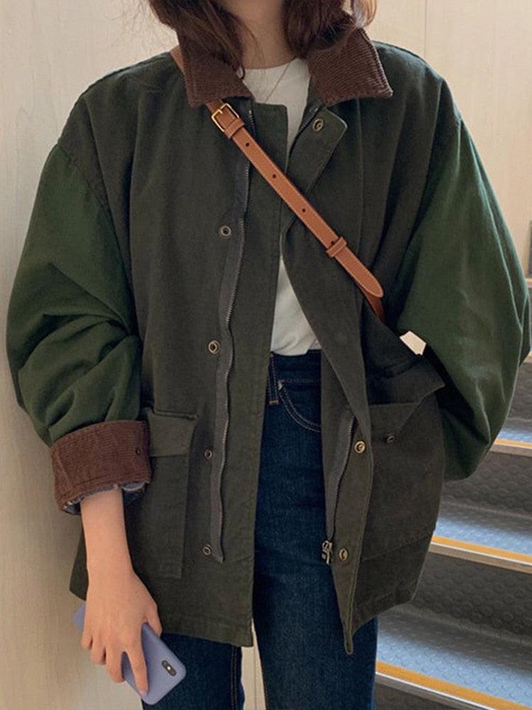 Fiana - Elegant Oversized Jacket