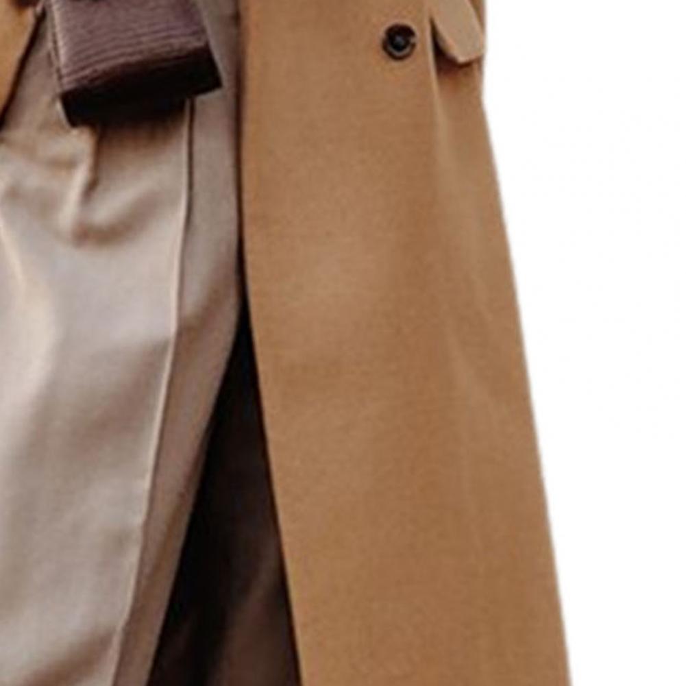 Elaire - Women's Double-Breasted Woolen Suit Coat