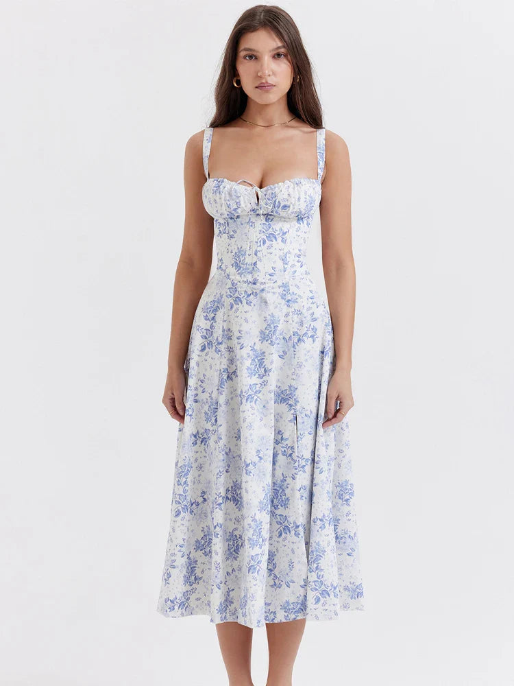 Valencia - Floral Printed Women Dress