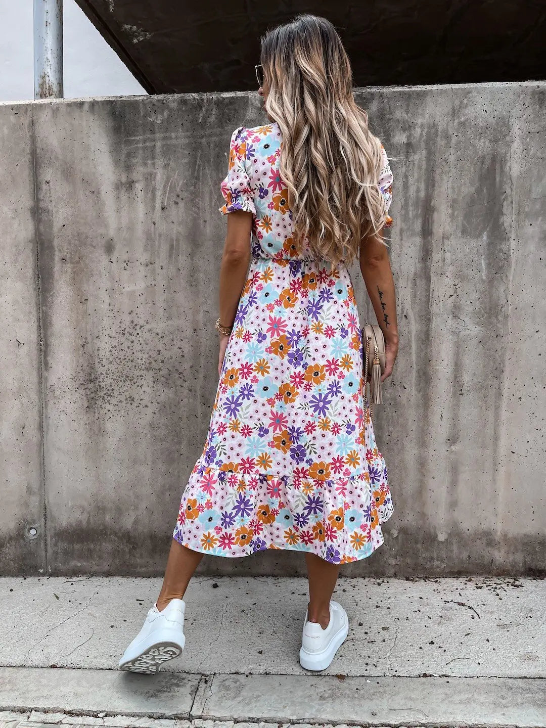 Gemma - Elegant Floral Dress