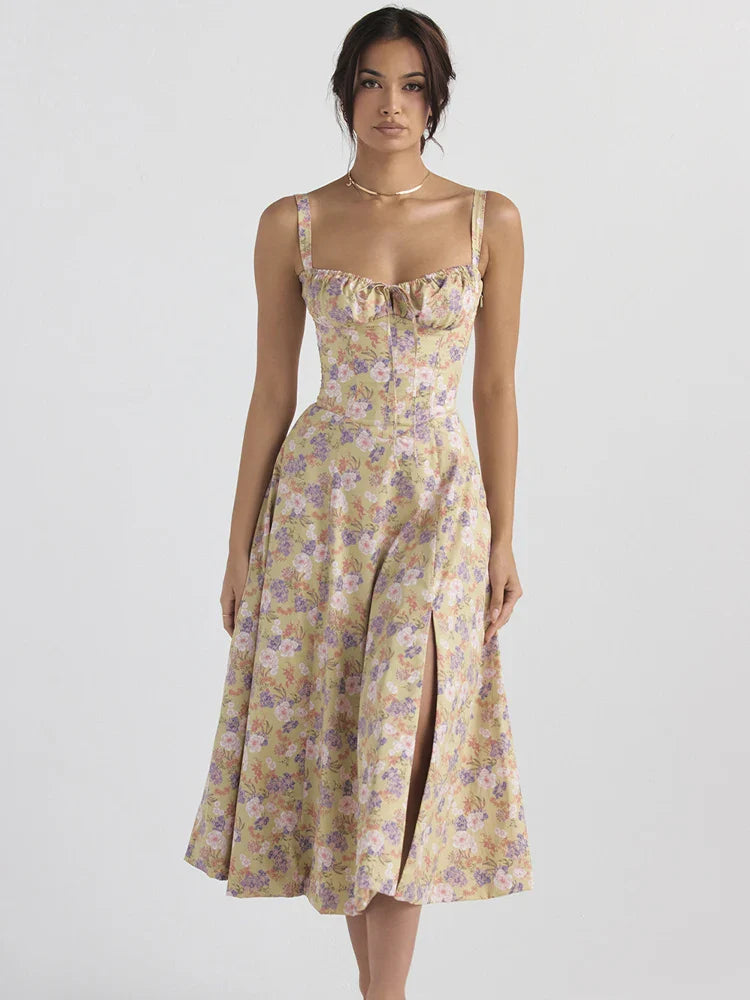 Valencia - Floral Printed Women Dress