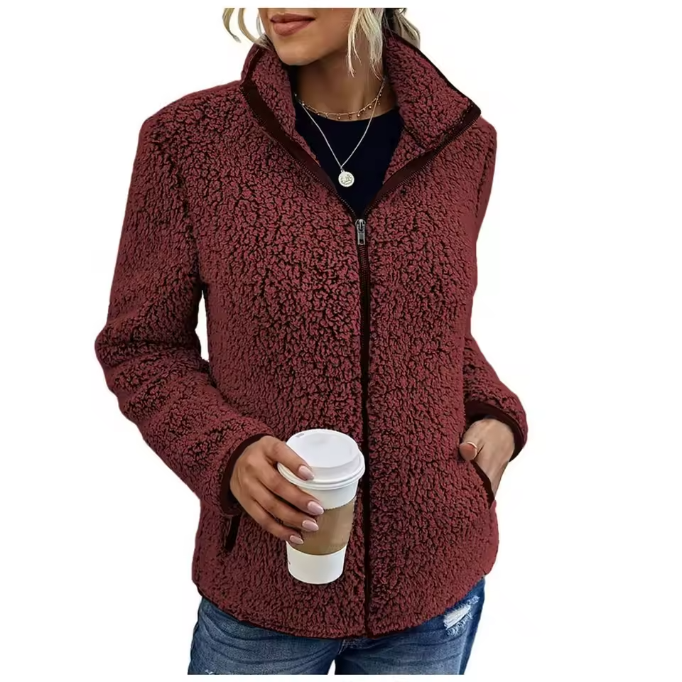 Zahra - Fleece Zip-Up Jacket