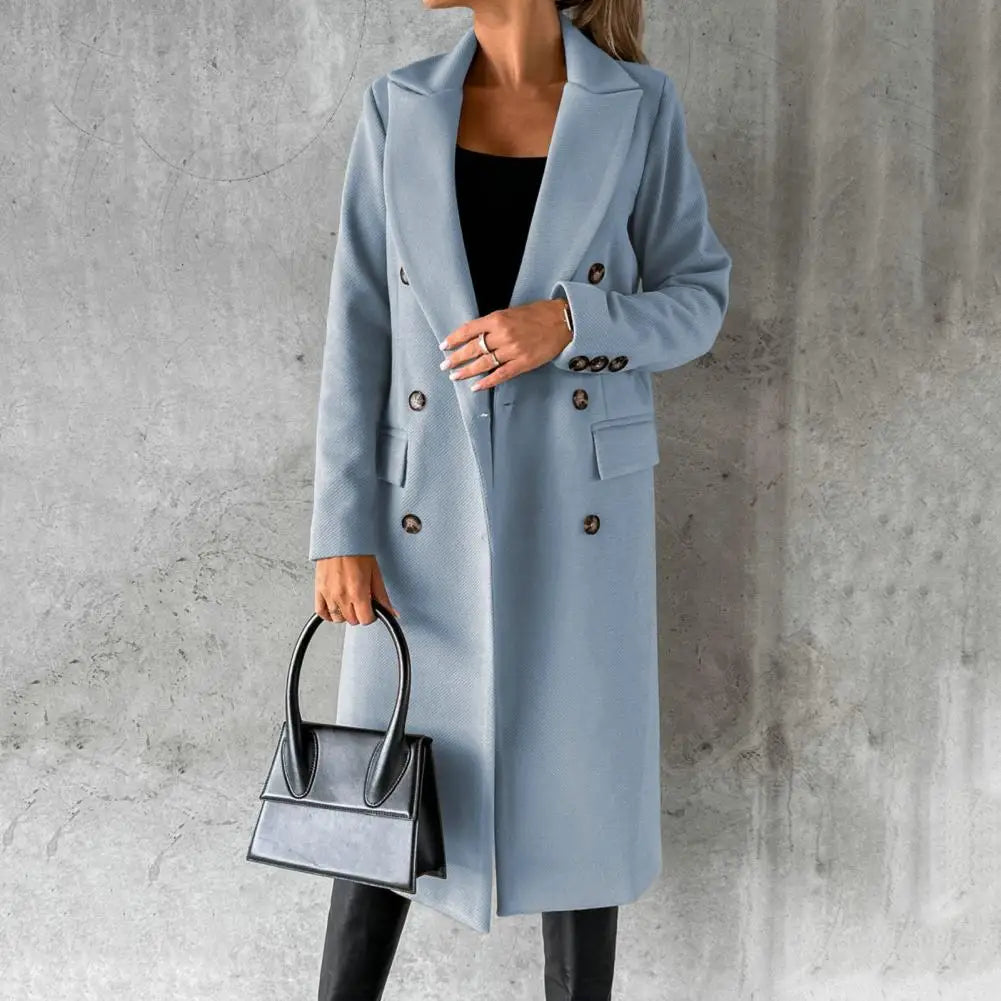 Nyree - Timeless Double-Breasted Coat