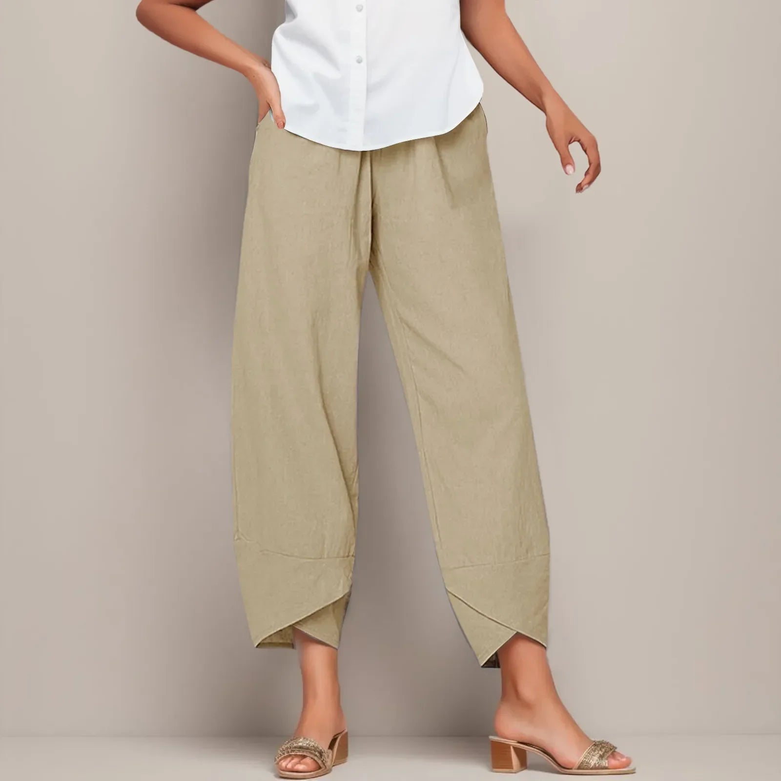 Layla - High-Waist Casual Pants