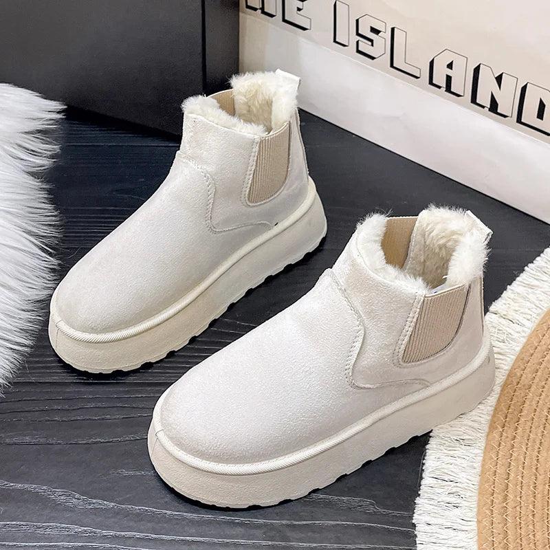 Lara - Comfortable Cotton Boots