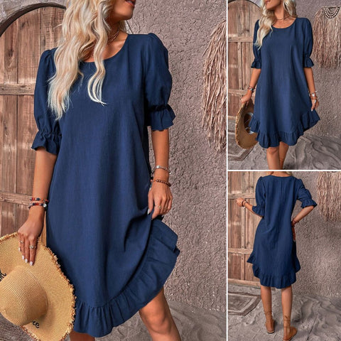 Vanessa - Stylish Boho Midi Dress