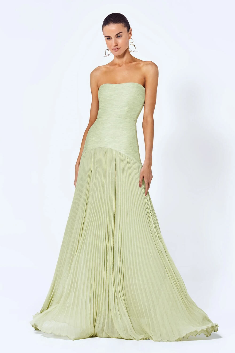 Maya - Sleeveless Drop-Waist Maxi Dress