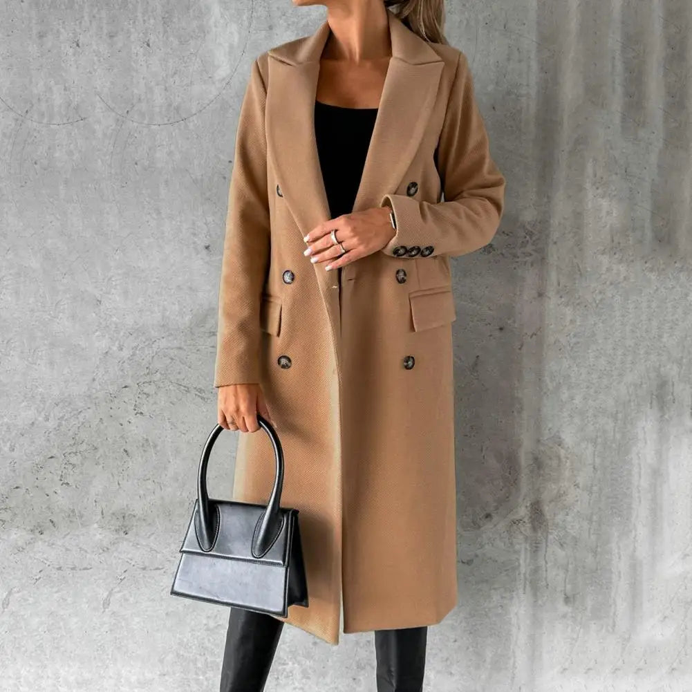 Nyree - Timeless Double-Breasted Coat