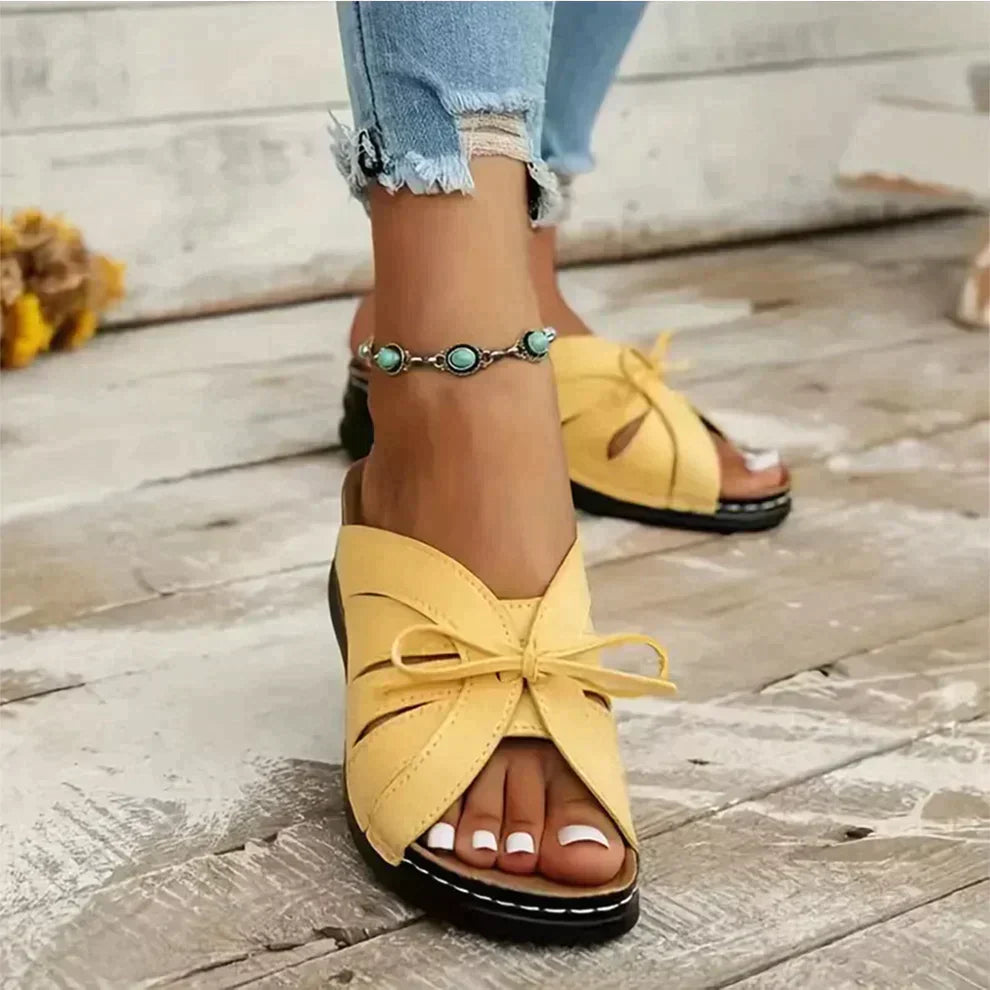 Ivette - Breathable Cutout Lace-Up Sandals