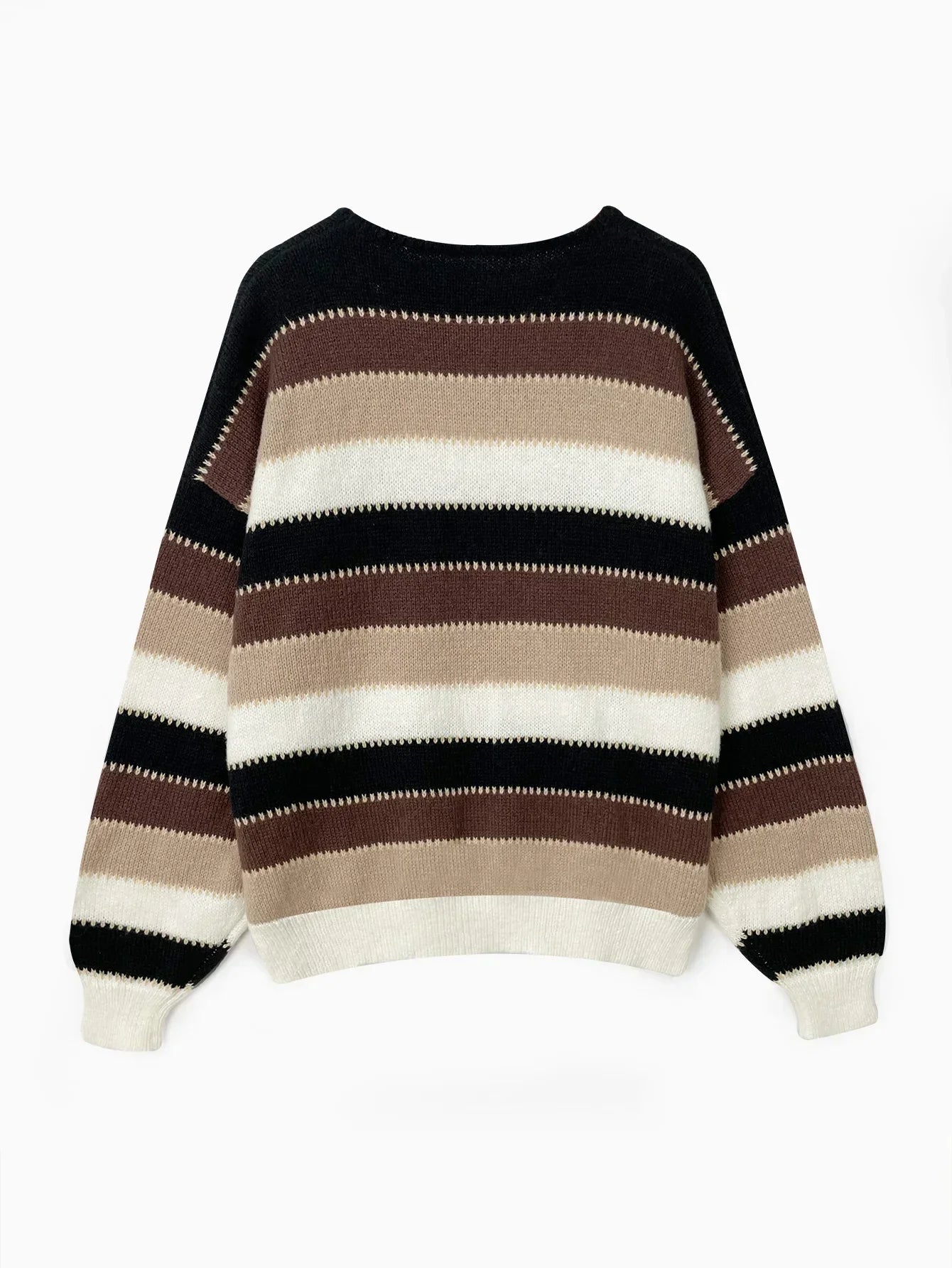 Camille - Block Design Knit Sweater