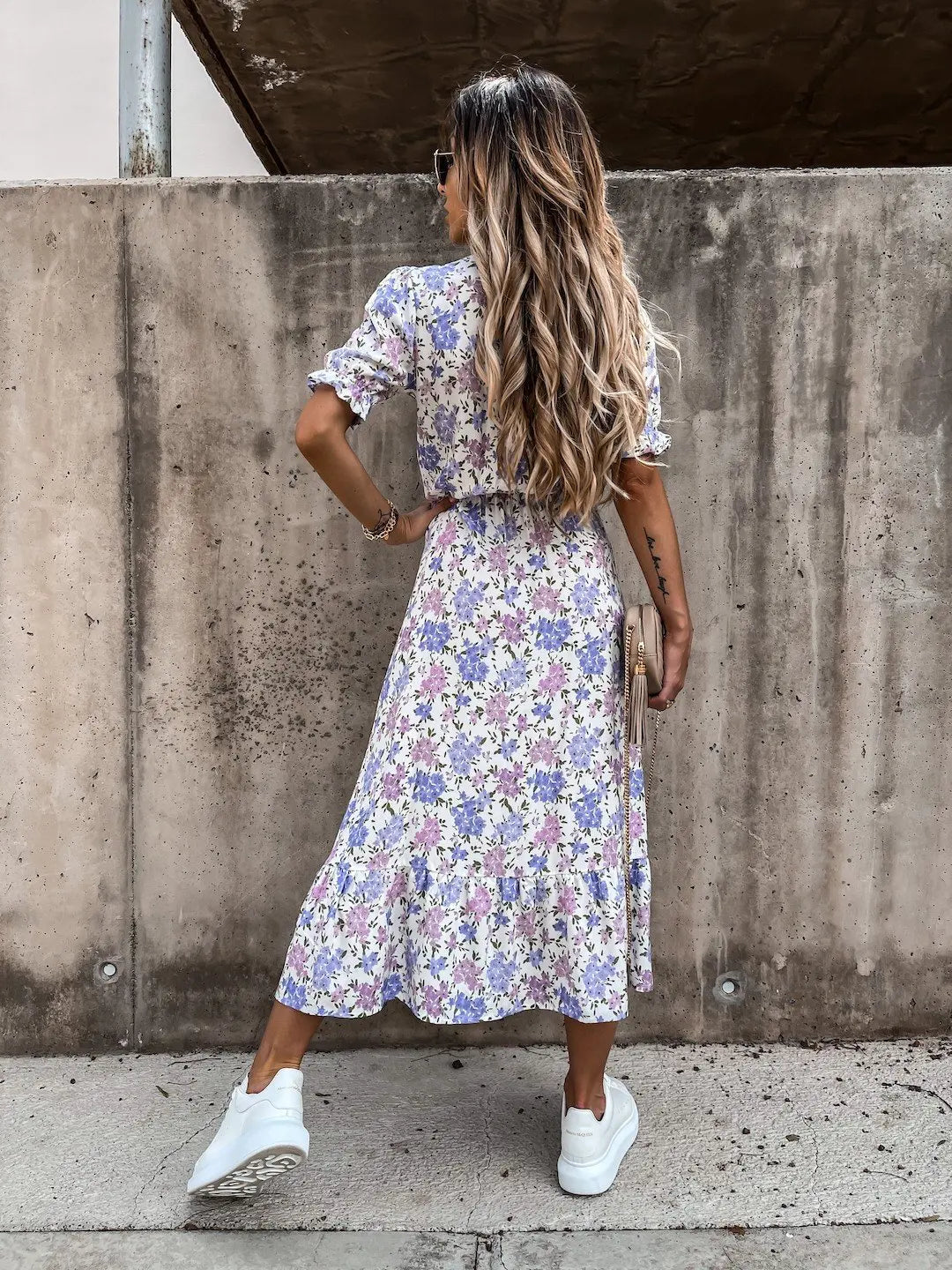 Gemma - Elegant Floral Dress