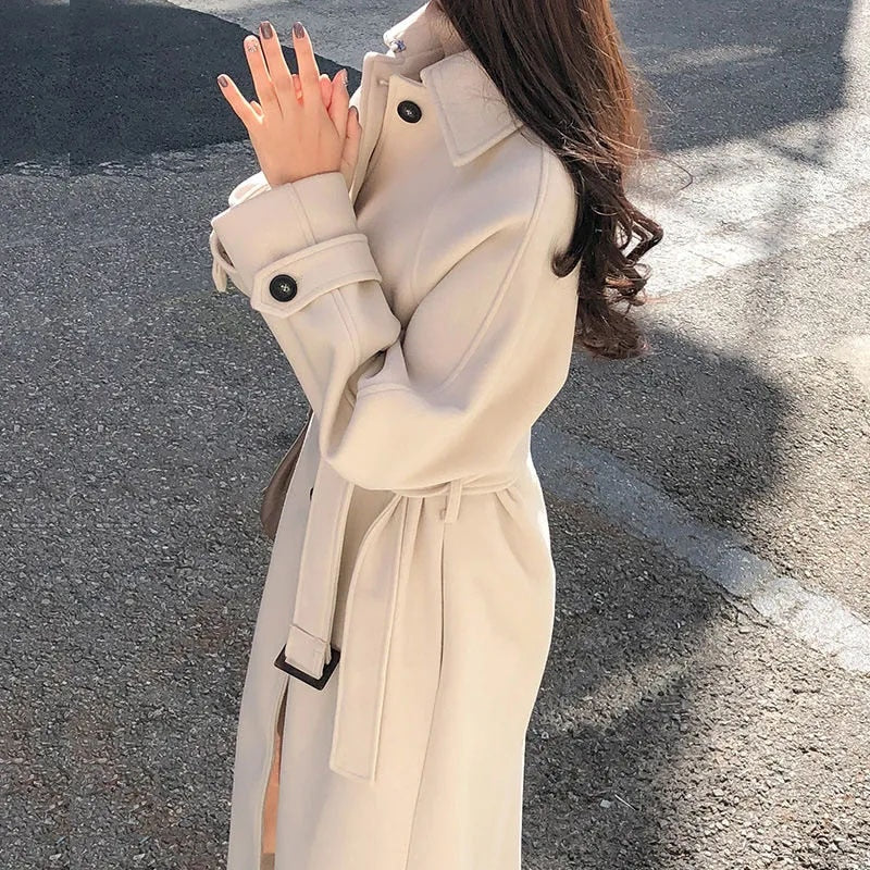 Brooke - Long Trench Coat