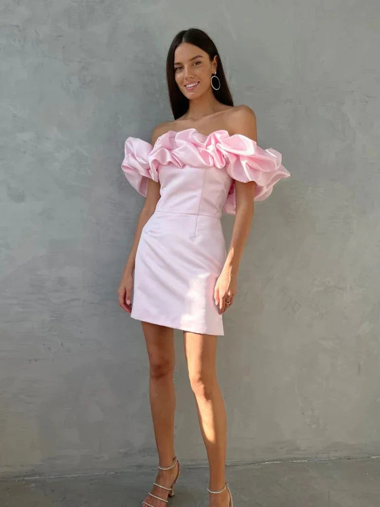 Tessa - Elegant Ruffle Dress