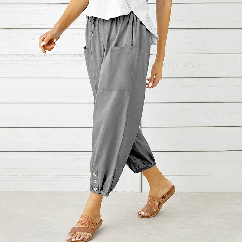 Evie - Breathable Wide-Leg Pants