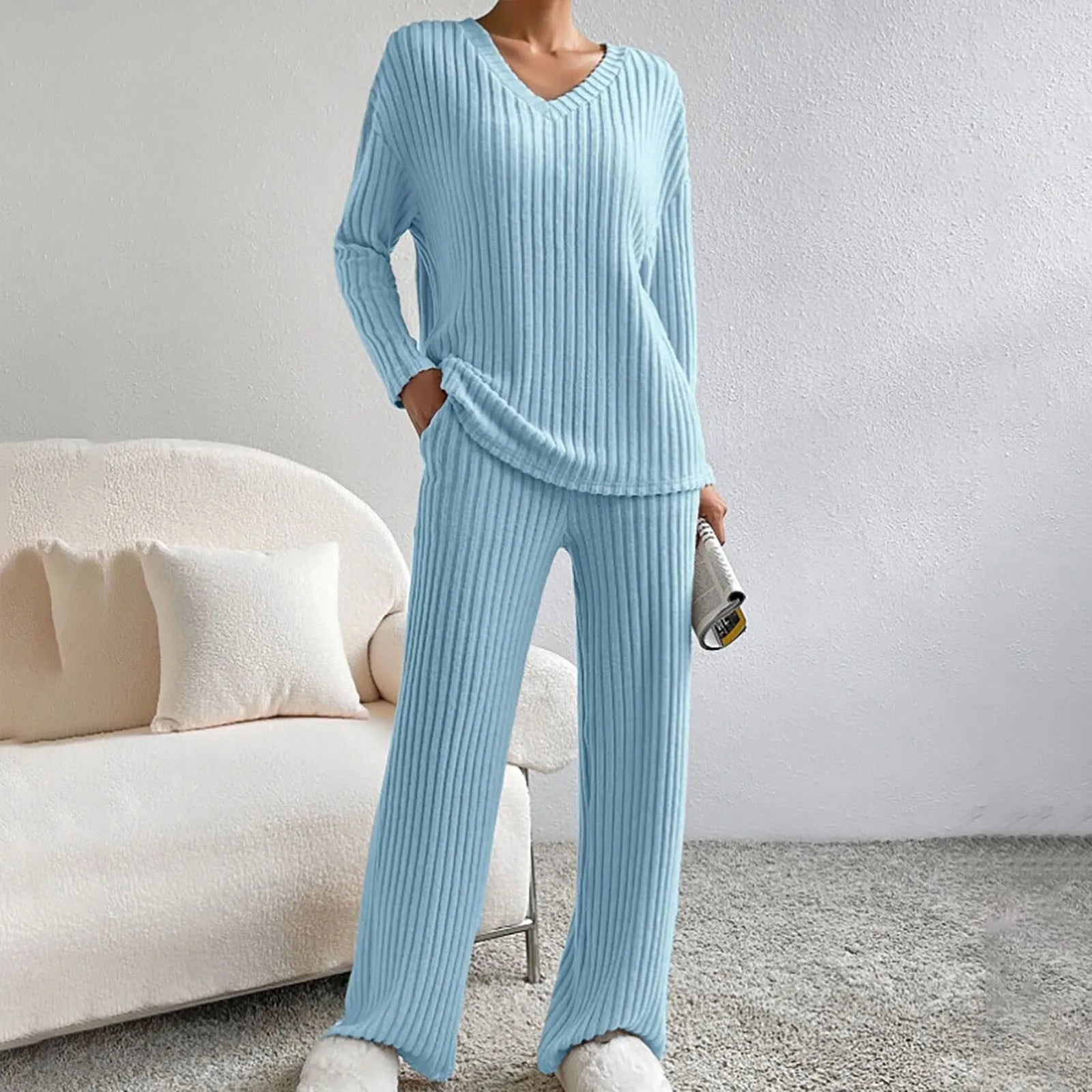 Alinta - Knitted 2-Piece Set