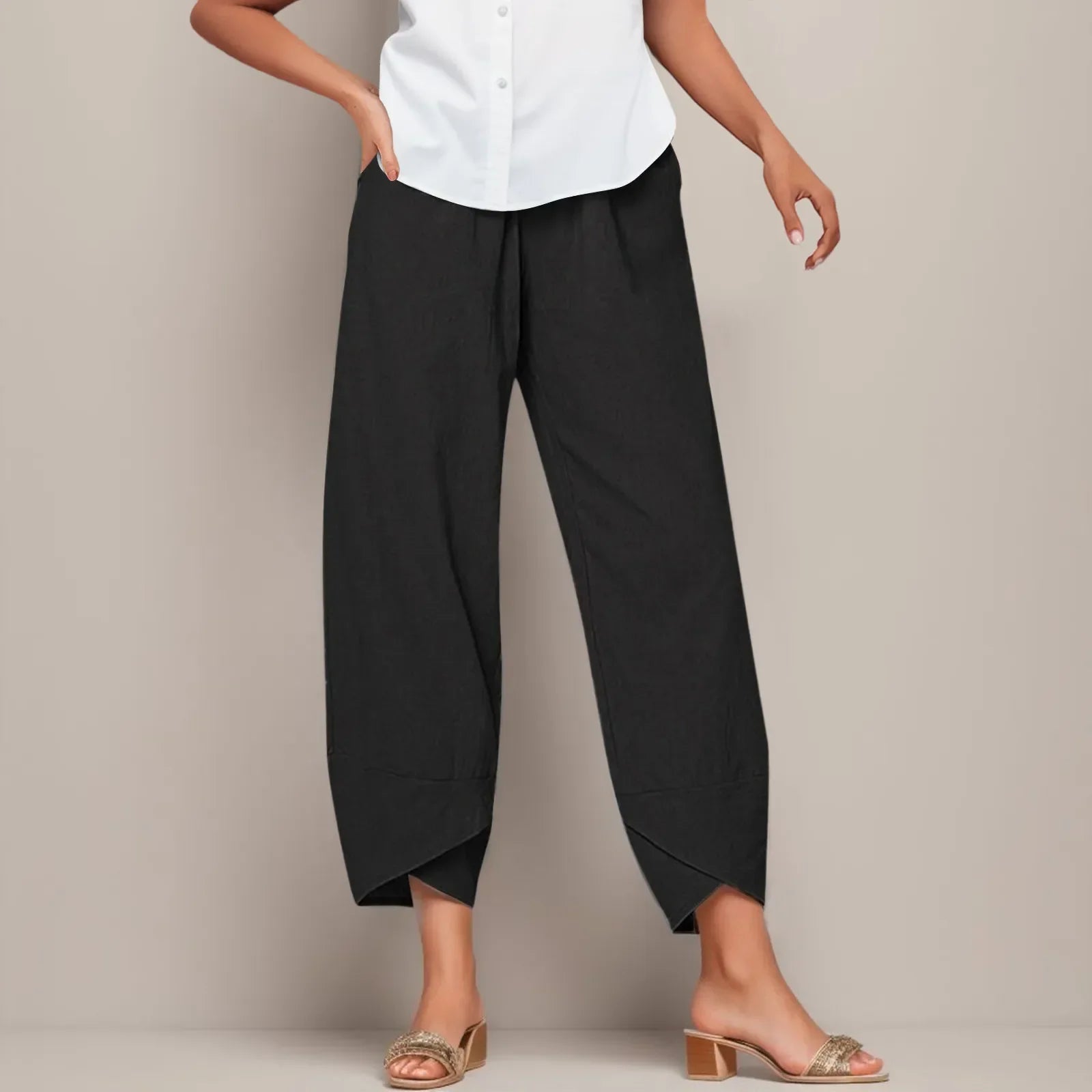 Layla - High-Waist Casual Pants