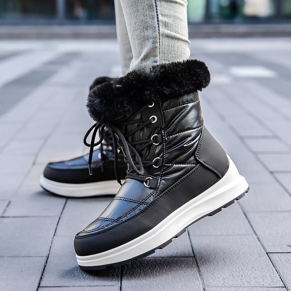 Alice - Snow Boots for Women Rugged Elegance for Winter Weather