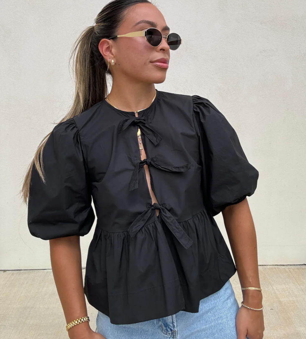 Aimee - Peplum Blouse with a Flattering Fit