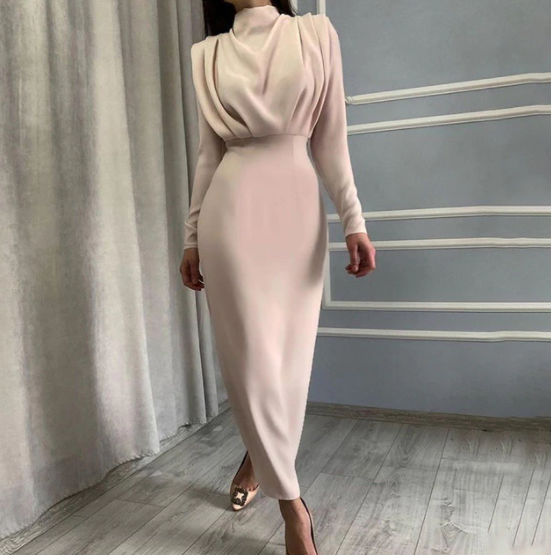 Ariella - Elegant Long Sleeve Dress