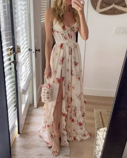 Amelia - Beautiful Floral Summer Maxi Dress