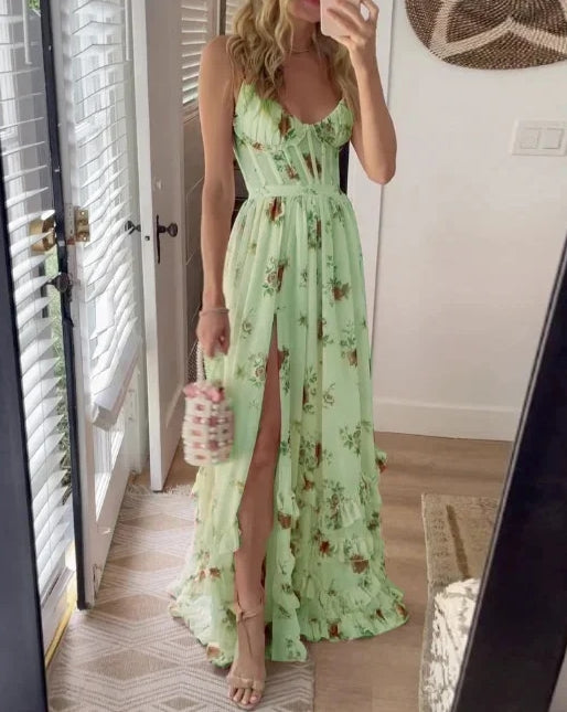 Amelia - Beautiful Floral Summer Maxi Dress