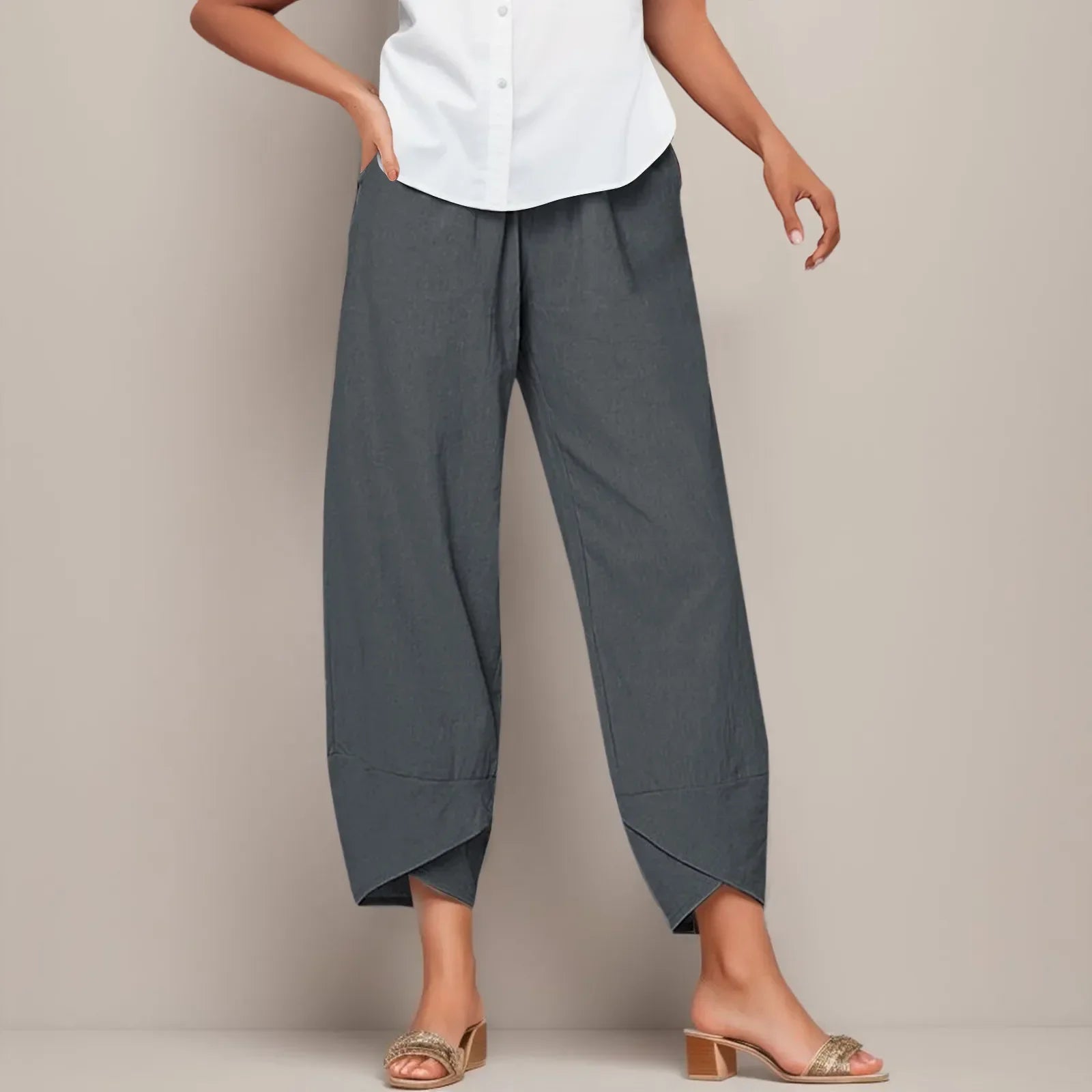 Layla - High-Waist Casual Pants