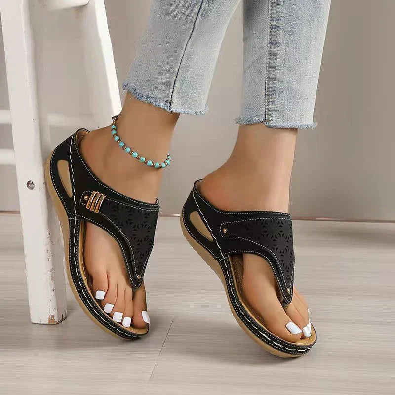 Maisy - Comfort Wedge Sandals