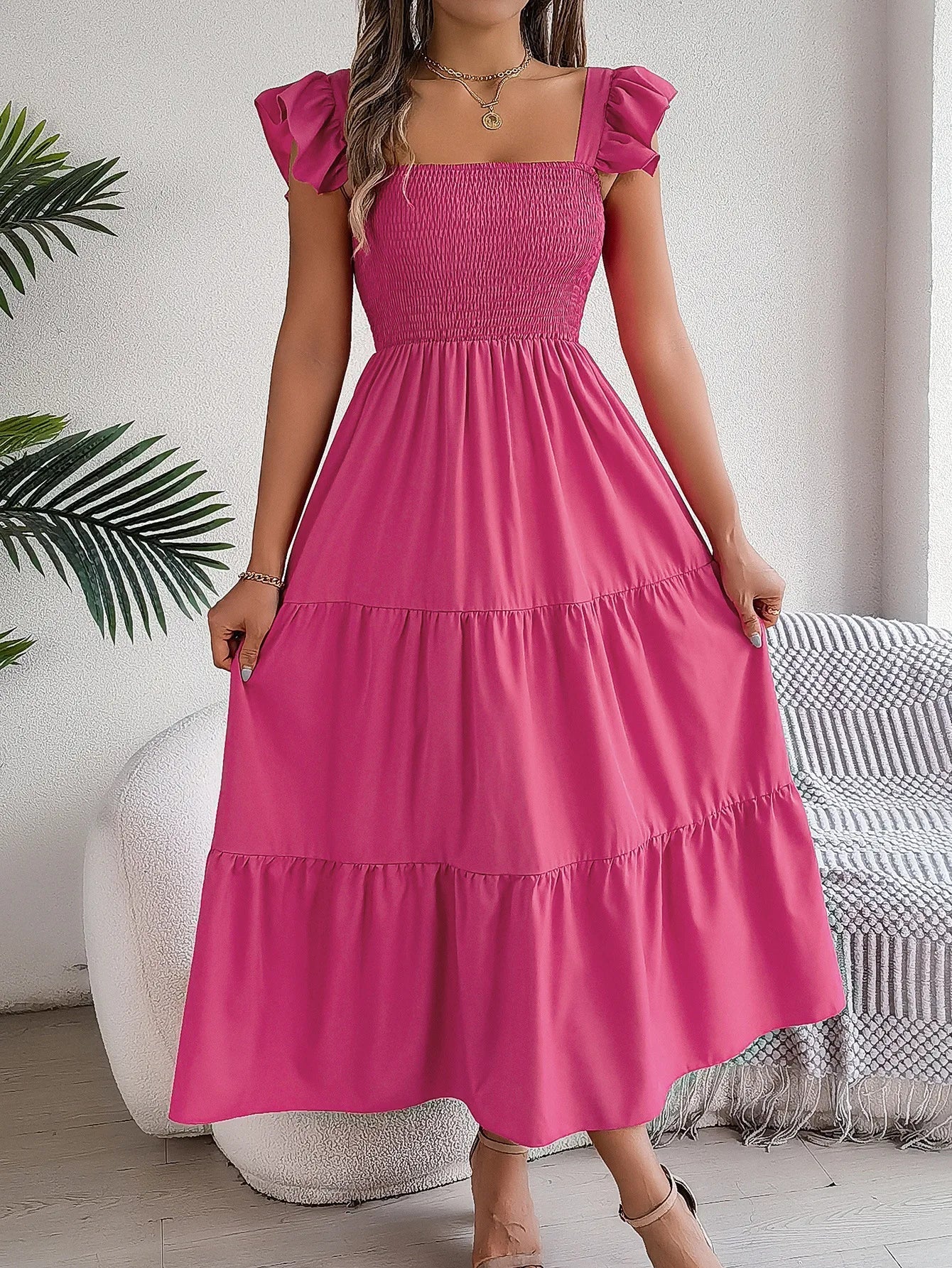 Jolie - Elegant Tiered Dress