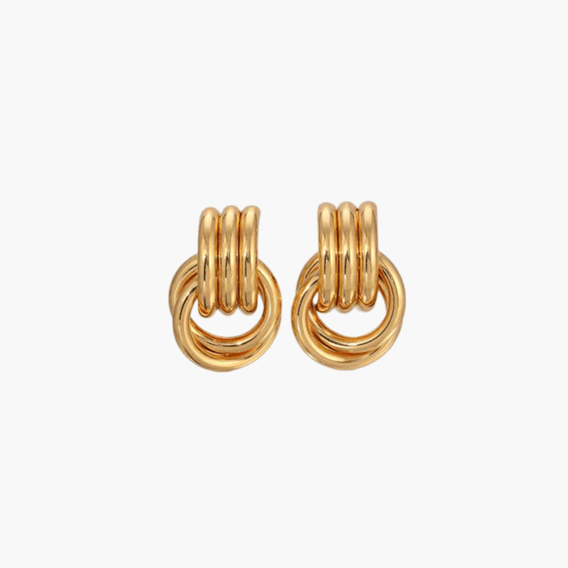 Florence - Knot Earrings Everyday Elegance