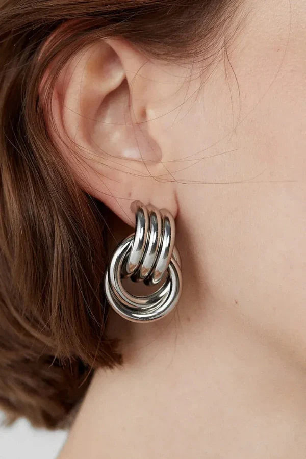 Wren - Layered Chic Hoop Earrings