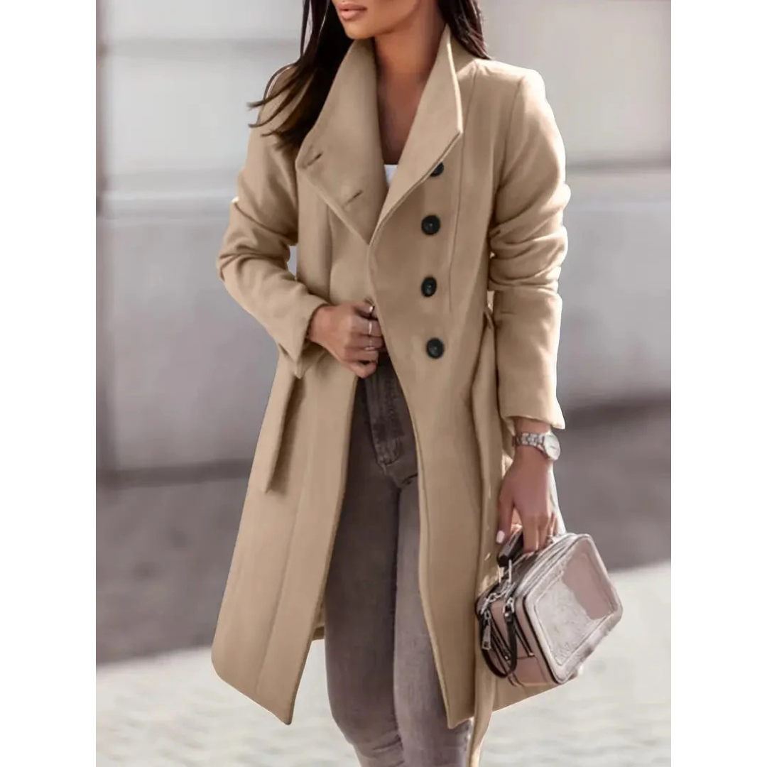 Anna - Long Warm Trench Coat