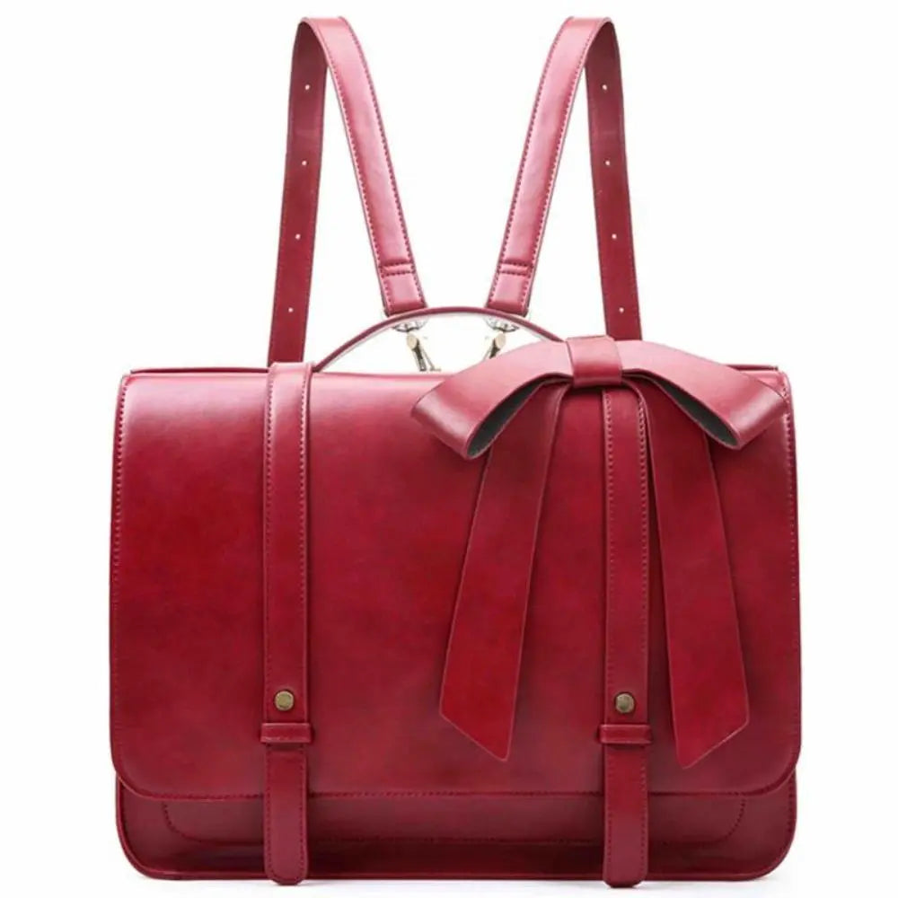 Arabella - Vintage Bow Kissed Satchel