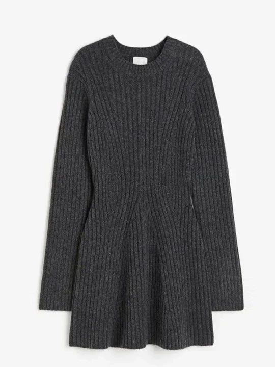 Gianna - Chic Ribbed Knit Dress