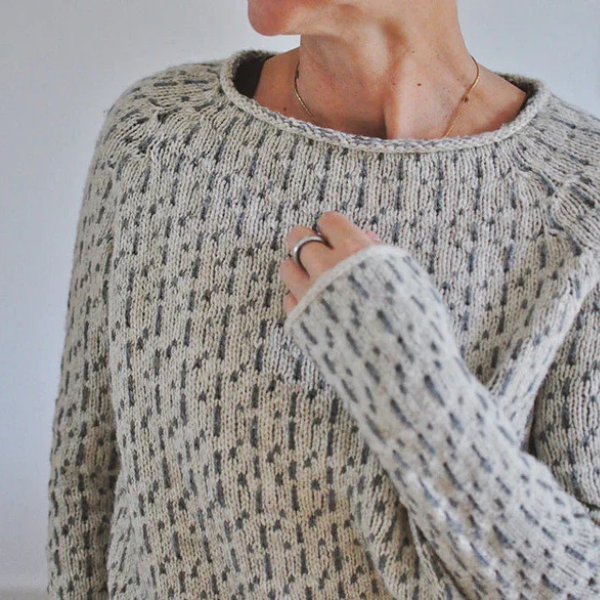 Sage - Tight Knitted Sweater