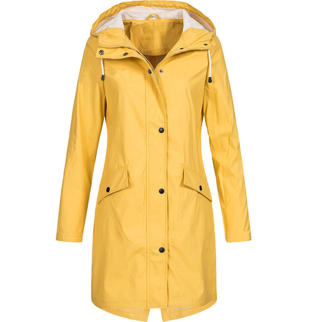 Lorraine - Waterproof Hooded Raincoat for Women Lightweight and Windproof