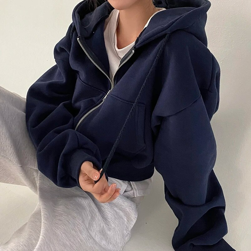 Claudine - Women's Comfy Oversized Hoodie with Pockets