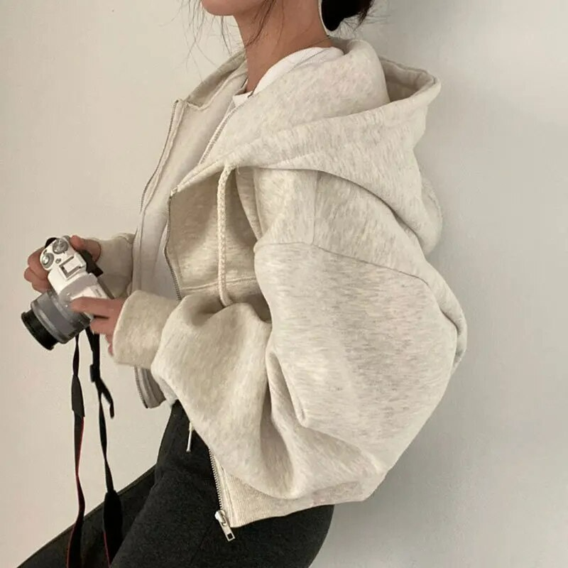 Claudine - Women's Comfy Oversized Hoodie with Pockets