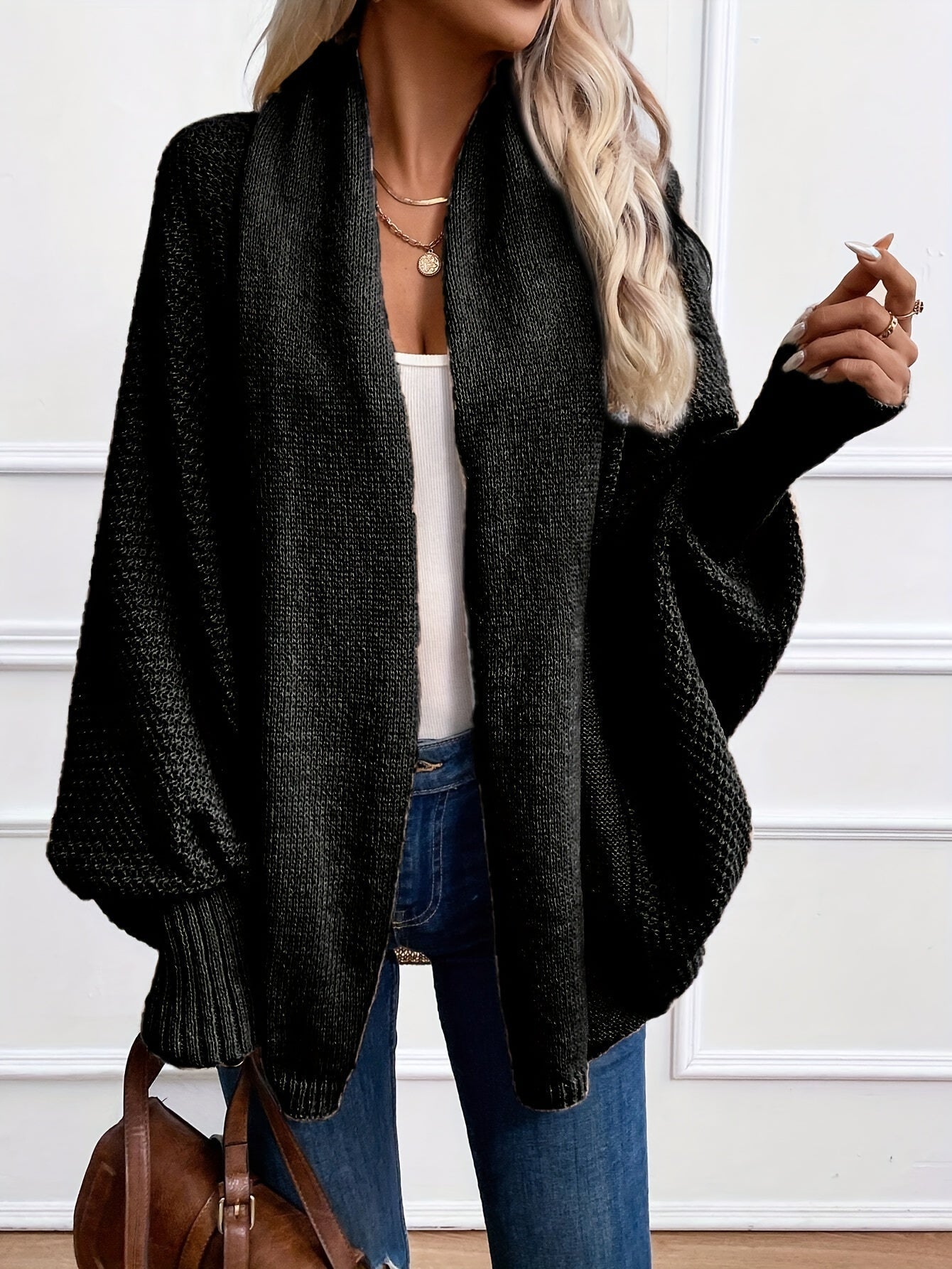 Harmony - Solid Shawl Lapel Cardigan