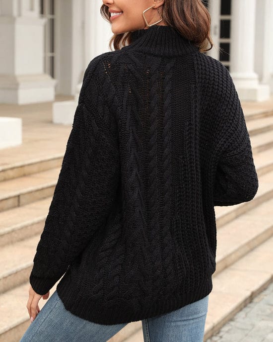 Avani - Elegant Turtleneck Sweater Modern Style for Winter