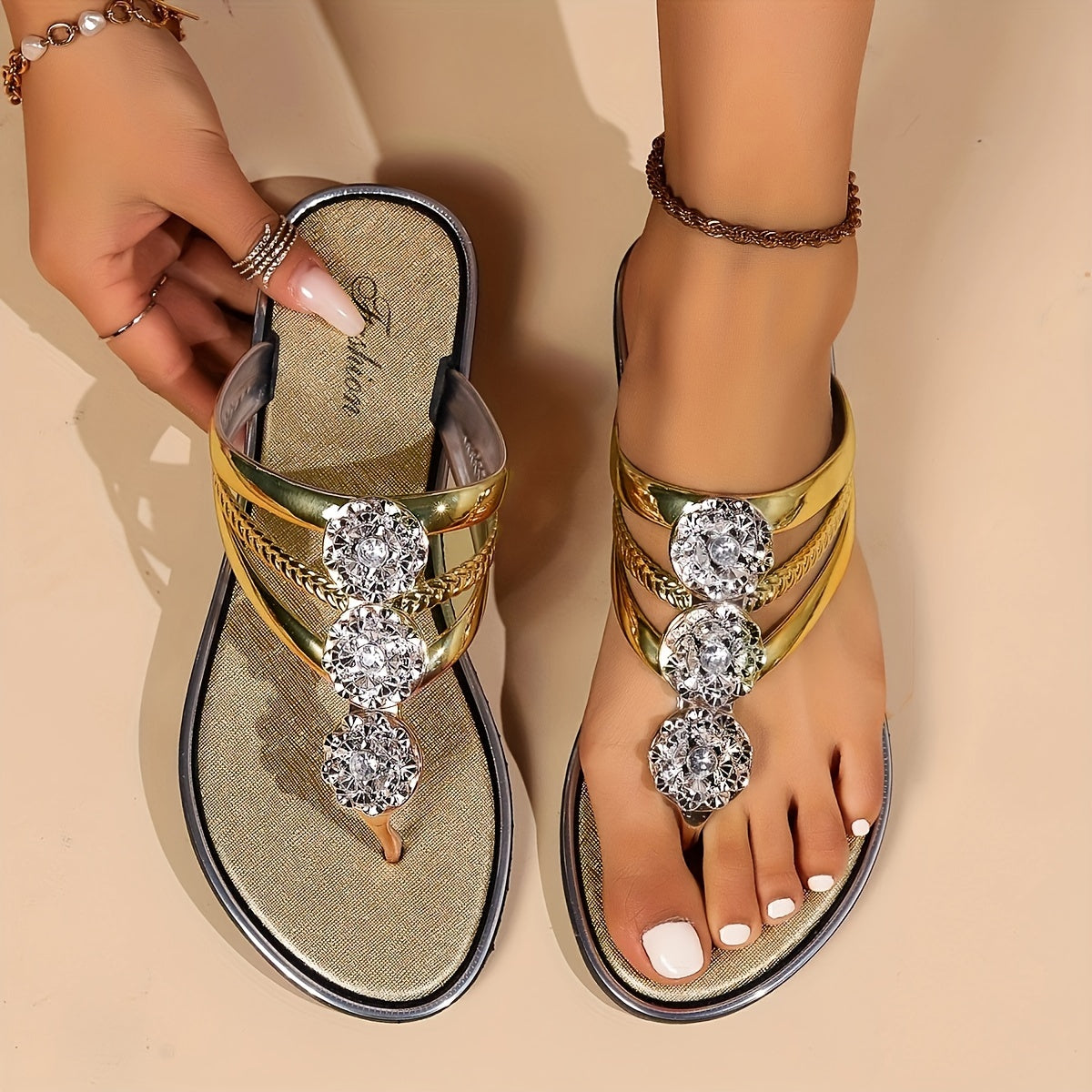 Tova - Stylish Glam Sandals