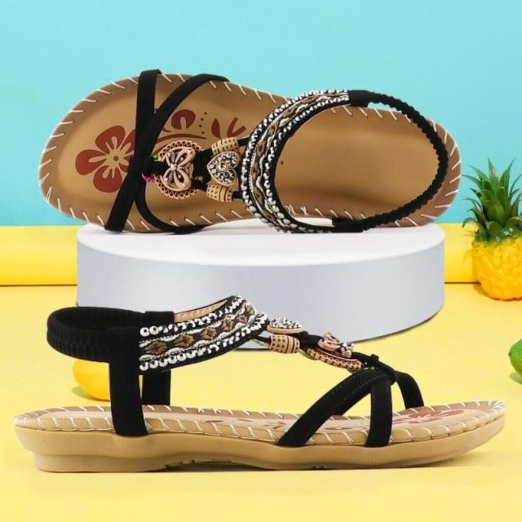 Hawaii - Sandals with Elastic Band & Soft Platform