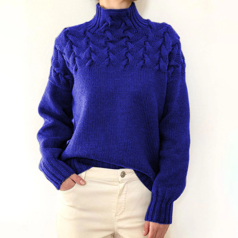 Gracie - Knitted Turtleneck Sweater Warm and Stylish for Cold Weather