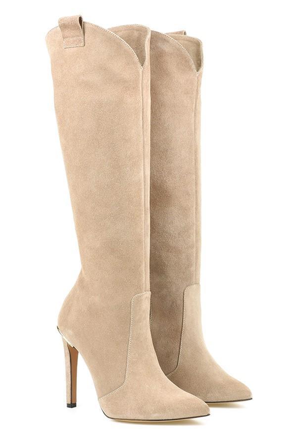 Cassidy - Chic Stiletto Knee-High Boots