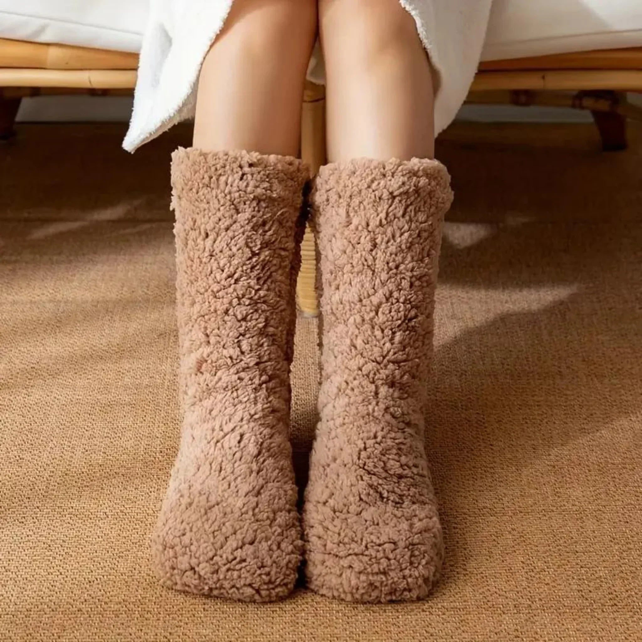 Cassandra - Ultra-Soft Sherpa Socks